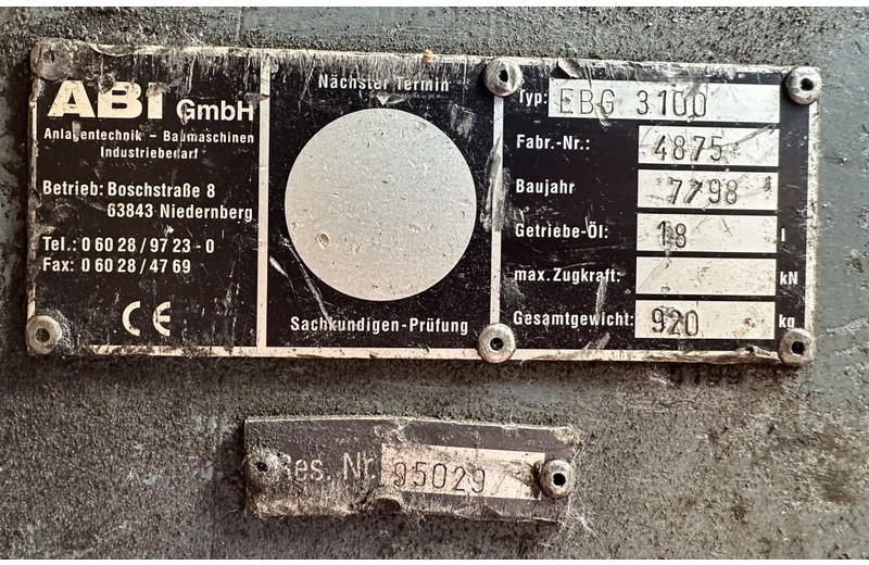 Abi RE 10/12000 Pile Drive & Drill - Zabijač stupova: slika Abi RE 10/12000 Pile Drive & Drill - Zabijač stupova Abi RE 10/12000 Pile Drive & Drill - Zabijač stupova: slika Abi RE 10/12000 Pile Drive & Drill - Zabijač stupova