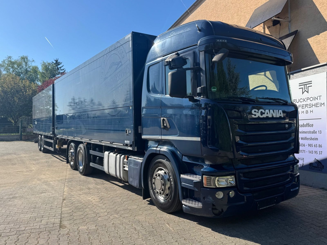 Scania R450 Lift-Achse/Mitnahmestp./Kupplungsp/2instock - Kamion za prijevoz pića: slika Scania R450 Lift-Achse/Mitnahmestp./Kupplungsp/2instock - Kamion za prijevoz pića Scania R450 Lift-Achse/Mitnahmestp./Kupplungsp/2instock - Kamion za prijevoz pića: slika Scania R450 Lift-Achse/Mitnahmestp./Kupplungsp/2instock - Kamion za prijevoz pića