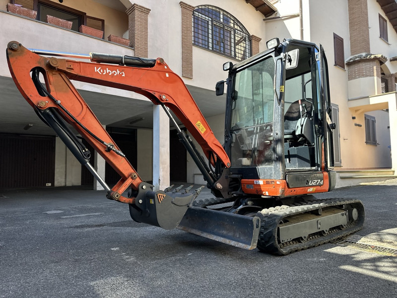 Kubota U27-4 - Mini bager: slika Kubota U27-4 - Mini bager Kubota U27-4 - Mini bager: slika Kubota U27-4 - Mini bager