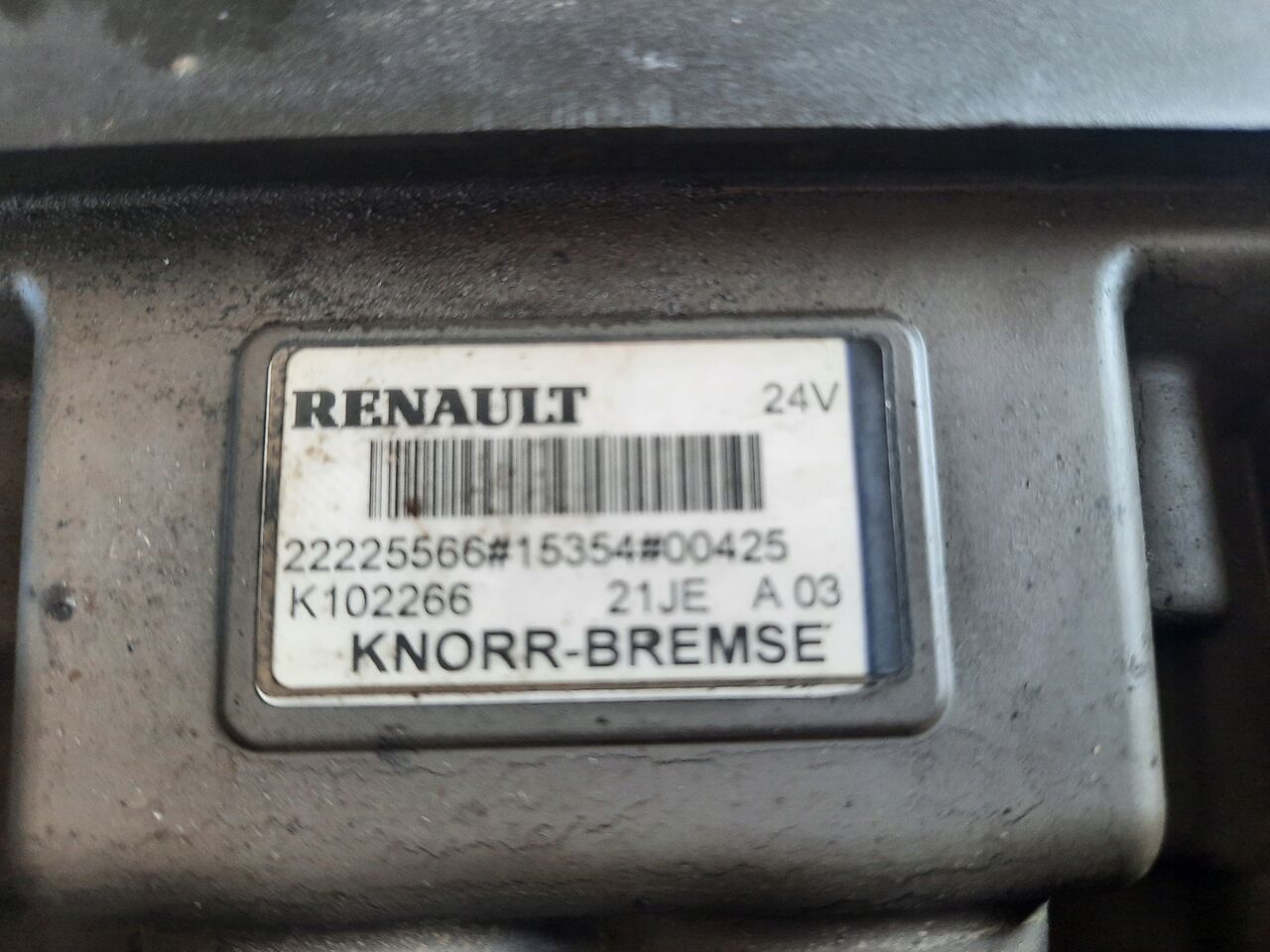 KNORR-BREMSE ZAWÓR EBS TYLNY TYŁ RENAULT GAMA RANGE T RANGE - Kočioni ventil za Kamion: slika KNORR-BREMSE ZAWÓR EBS TYLNY TYŁ RENAULT GAMA RANGE T RANGE - Kočioni ventil za Kamion KNORR-BREMSE ZAWÓR EBS TYLNY TYŁ RENAULT GAMA RANGE T RANGE - Kočioni ventil za Kamion: slika KNORR-BREMSE ZAWÓR EBS TYLNY TYŁ RENAULT GAMA RANGE T RANGE - Kočioni ventil za Kamion