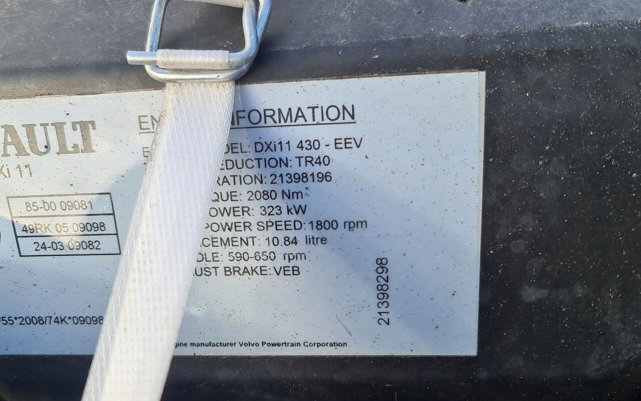 Renault VOLVO Renault PREMIUM DXI 430 - Motor za Kamion: slika Renault VOLVO Renault PREMIUM DXI 430 - Motor za Kamion Renault VOLVO Renault PREMIUM DXI 430 - Motor za Kamion: slika Renault VOLVO Renault PREMIUM DXI 430 - Motor za Kamion