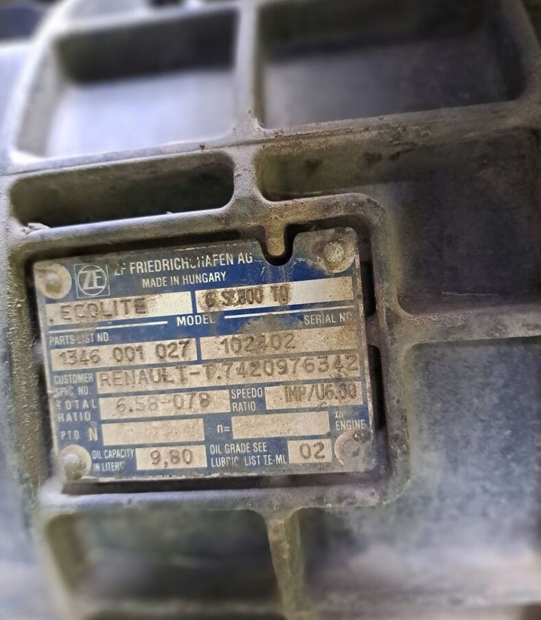 ZF SKRZYNIA BIEGÓW RENAULT MIDLUM DXI VOLVO FL 6S800 - Mjenjač za Kamion: slika ZF SKRZYNIA BIEGÓW RENAULT MIDLUM DXI VOLVO FL 6S800 - Mjenjač za Kamion ZF SKRZYNIA BIEGÓW RENAULT MIDLUM DXI VOLVO FL 6S800 - Mjenjač za Kamion: slika ZF SKRZYNIA BIEGÓW RENAULT MIDLUM DXI VOLVO FL 6S800 - Mjenjač za Kamion