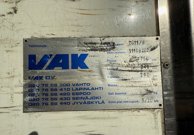 VAKKuorma-auton päällirakenteet - Izmjenjivi sanduk hladnjaka: slika VAKKuorma-auton päällirakenteet - Izmjenjivi sanduk hladnjaka VAKKuorma-auton päällirakenteet - Izmjenjivi sanduk hladnjaka: slika VAKKuorma-auton päällirakenteet - Izmjenjivi sanduk hladnjaka