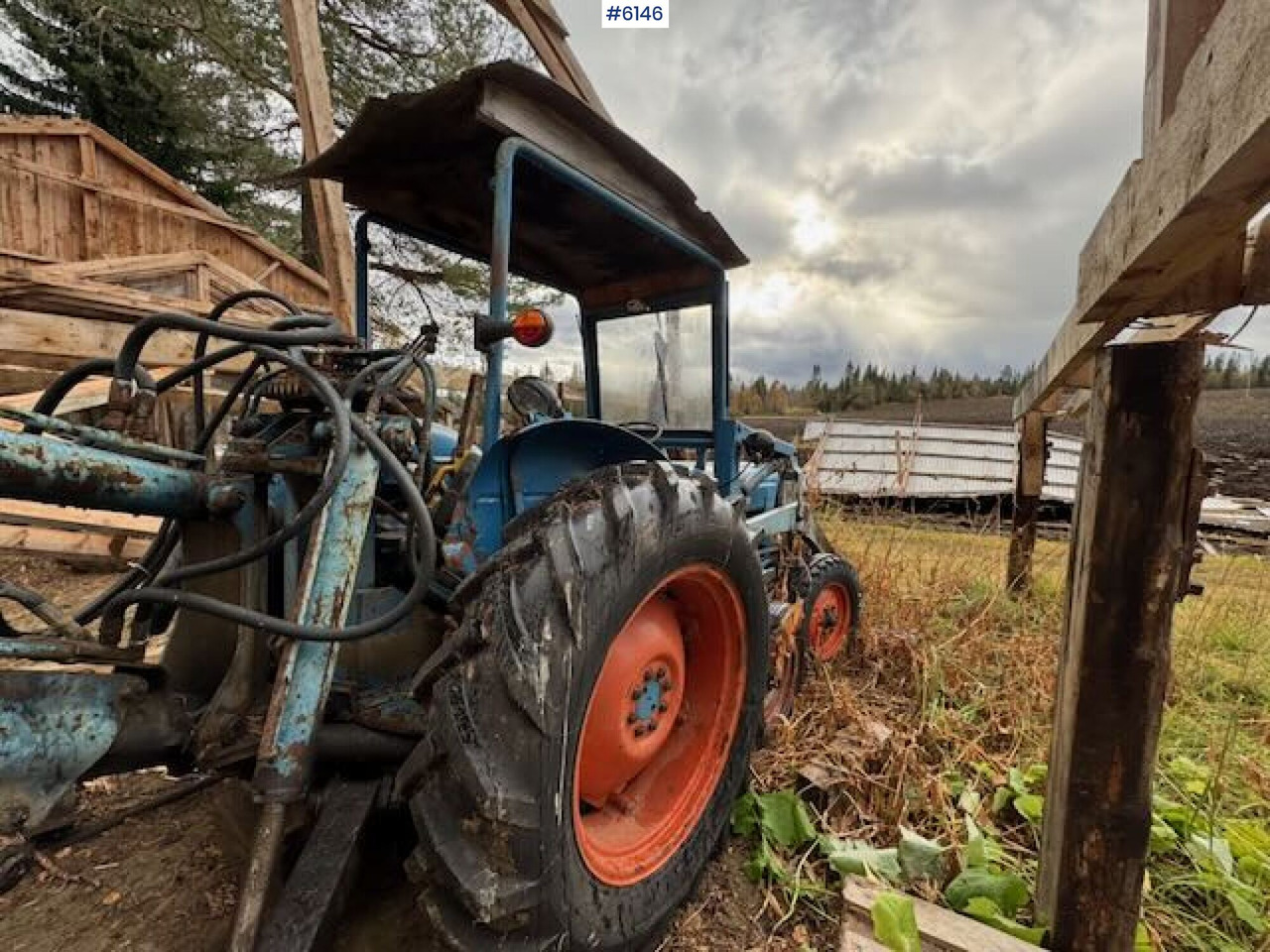 1962 Fordson Dexta with Hamjern backhoe attachment - Traktor: slika 1962 Fordson Dexta with Hamjern backhoe attachment - Traktor 1962 Fordson Dexta with Hamjern backhoe attachment - Traktor: slika 1962 Fordson Dexta with Hamjern backhoe attachment - Traktor