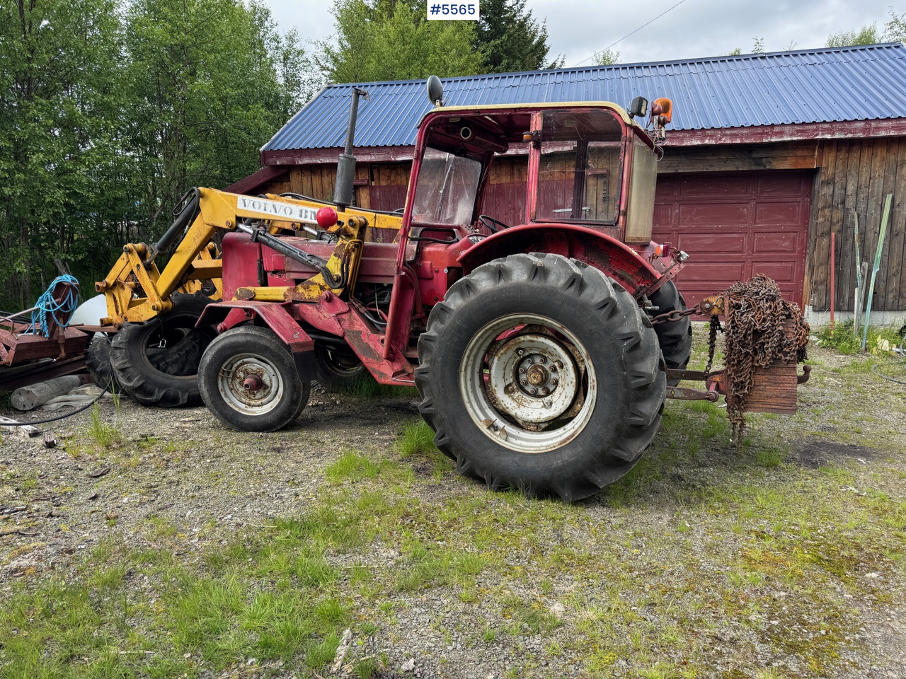 1969 Volvo BM 600 w/ Hymas front loader - Traktor: slika 1969 Volvo BM 600 w/ Hymas front loader - Traktor 1969 Volvo BM 600 w/ Hymas front loader - Traktor: slika 1969 Volvo BM 600 w/ Hymas front loader - Traktor