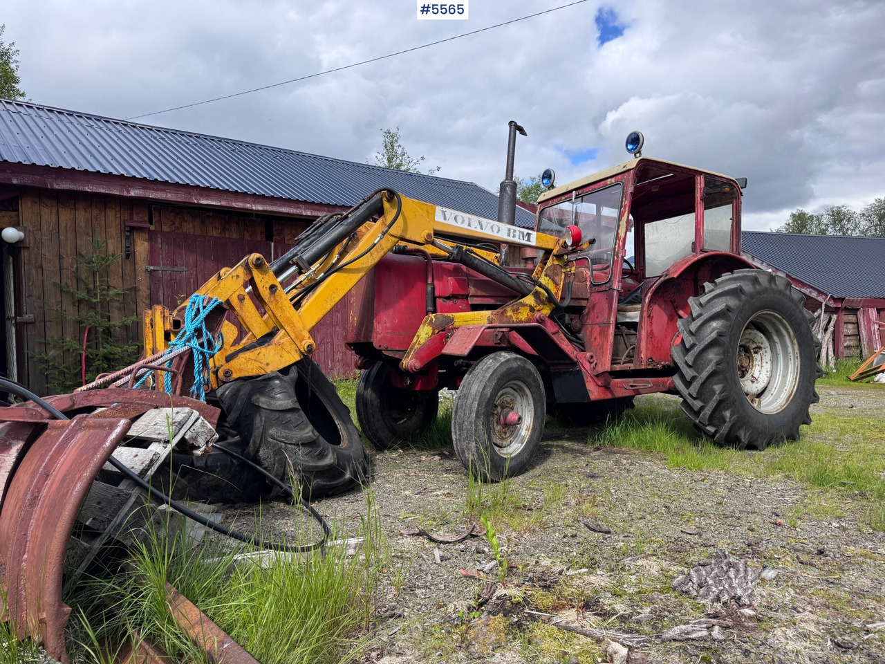 1969 Volvo BM 600 w/ Hymas front loader - Traktor: slika 1969 Volvo BM 600 w/ Hymas front loader - Traktor 1969 Volvo BM 600 w/ Hymas front loader - Traktor: slika 1969 Volvo BM 600 w/ Hymas front loader - Traktor