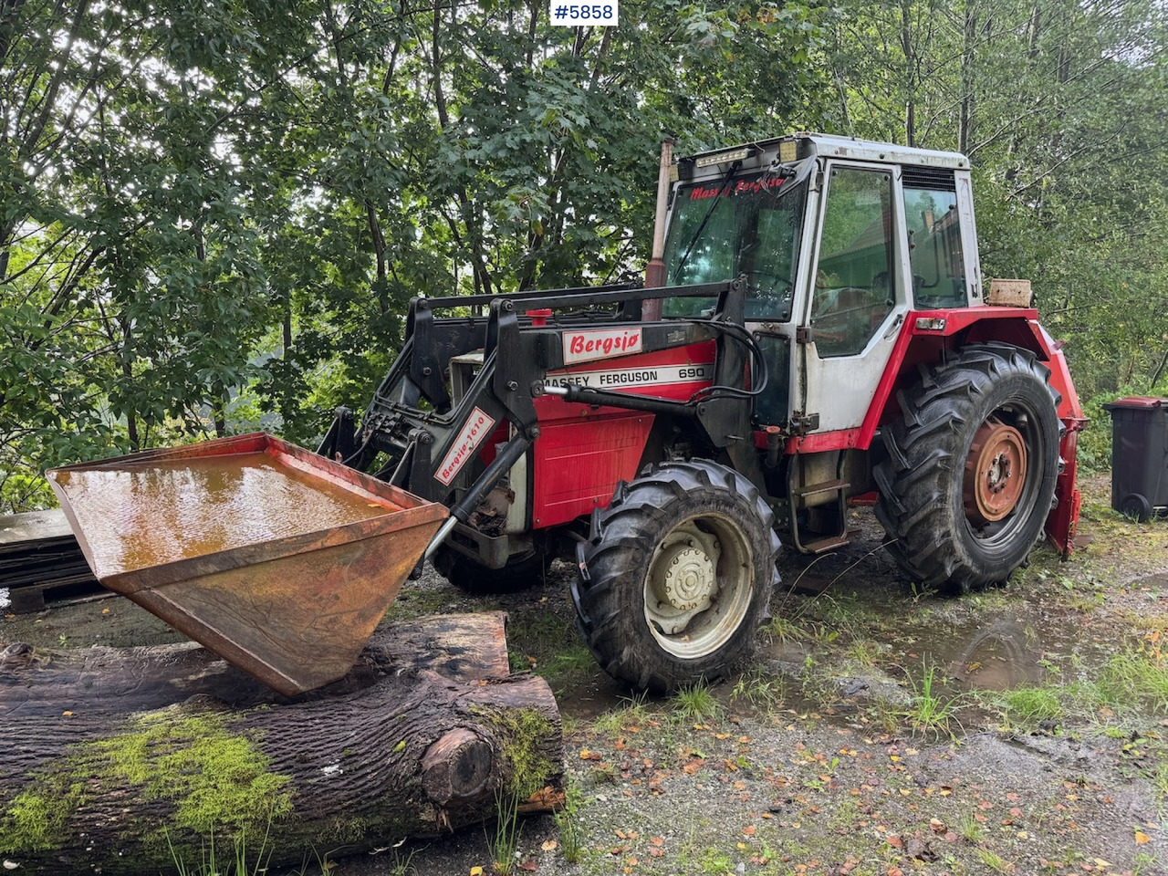 1983 Massey Ferguson 690 with front loader - Traktor: slika 1983 Massey Ferguson 690 with front loader - Traktor 1983 Massey Ferguson 690 with front loader - Traktor: slika 1983 Massey Ferguson 690 with front loader - Traktor