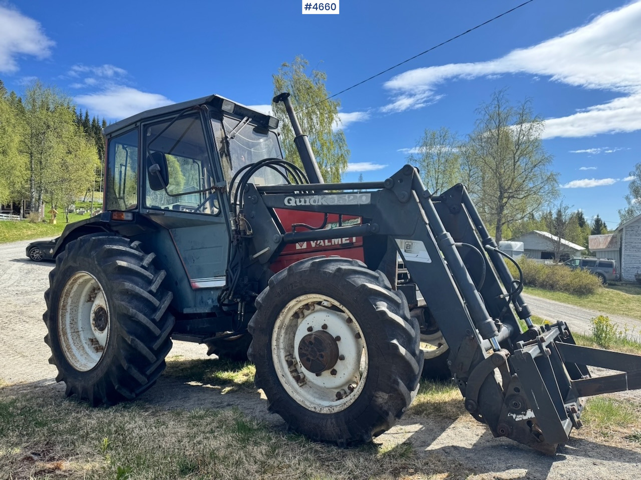 1989 Valmet 455 4x4 w/ Front loader - Traktor: slika 1989 Valmet 455 4x4 w/ Front loader - Traktor 1989 Valmet 455 4x4 w/ Front loader - Traktor: slika 1989 Valmet 455 4x4 w/ Front loader - Traktor