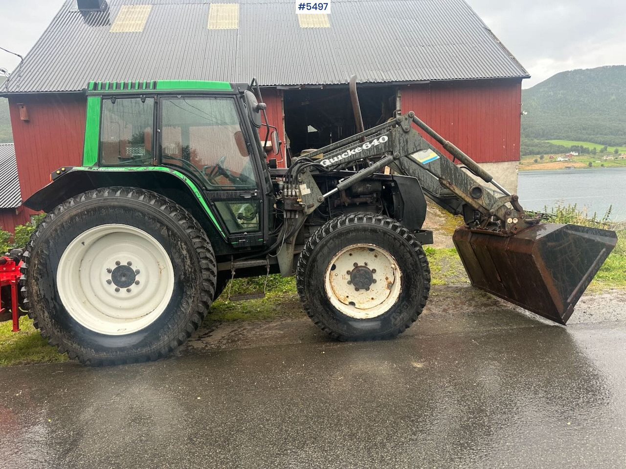 1994 Valmet 6400 Turbo 4x4 tractor with front loader and agricultural tires on rims. - Traktor: slika 1994 Valmet 6400 Turbo 4x4 tractor with front loader and agricultural tires on rims. - Traktor 1994 Valmet 6400 Turbo 4x4 tractor with front loader and agricultural tires on rims. - Traktor: slika 1994 Valmet 6400 Turbo 4x4 tractor with front loader and agricultural tires on rims. - Traktor
