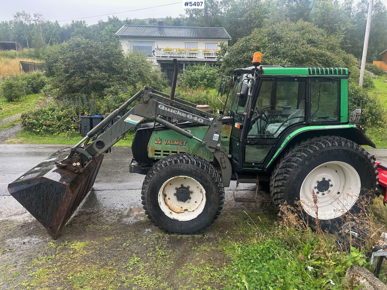1994 Valmet 6400 Turbo 4x4 tractor with front loader and agricultural tires on rims. - Traktor: slika 1994 Valmet 6400 Turbo 4x4 tractor with front loader and agricultural tires on rims. - Traktor 1994 Valmet 6400 Turbo 4x4 tractor with front loader and agricultural tires on rims. - Traktor: slika 1994 Valmet 6400 Turbo 4x4 tractor with front loader and agricultural tires on rims. - Traktor
