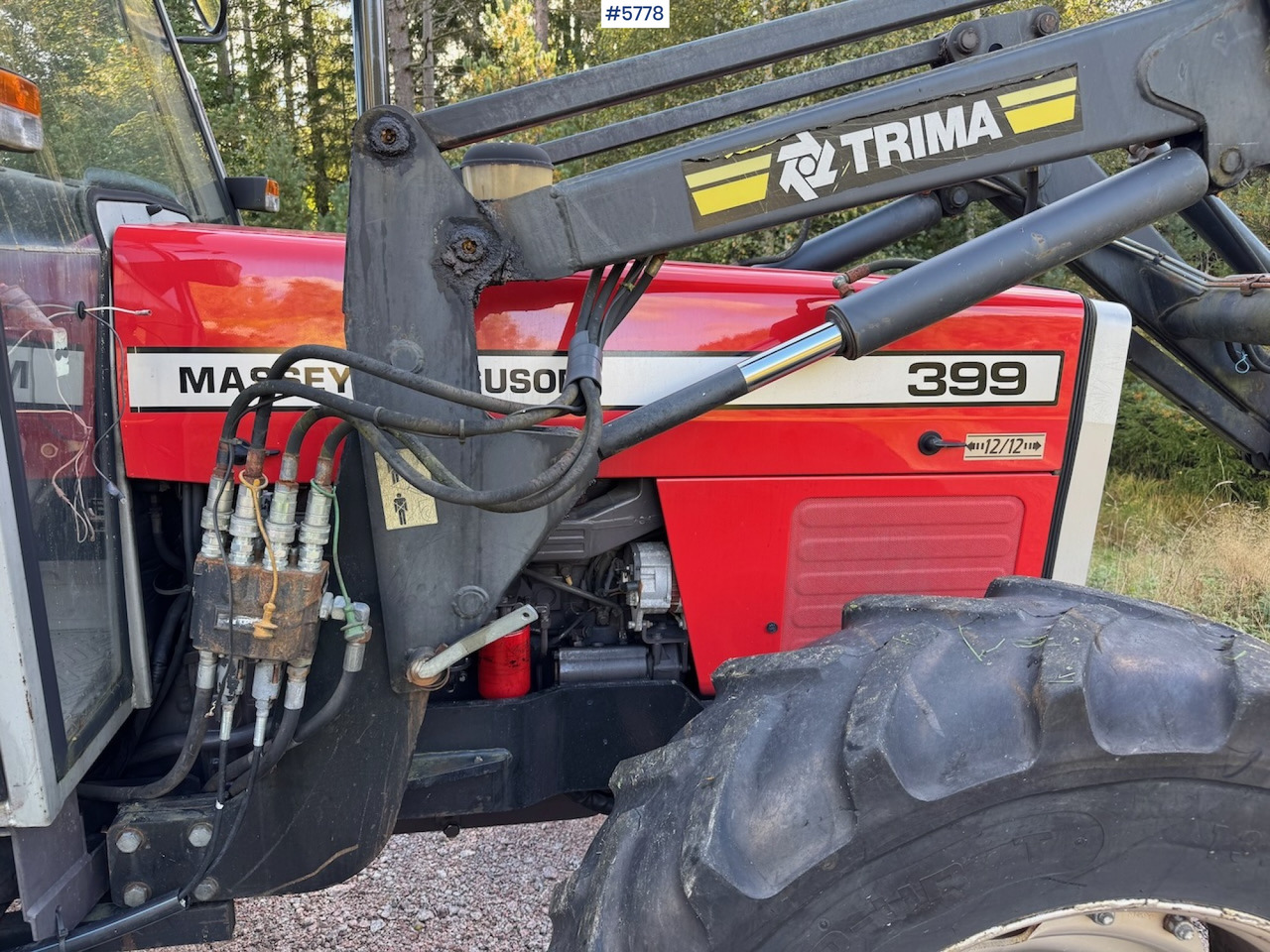 1995 Massey Ferguson 399 w/ front loader. - Traktor: slika 1995 Massey Ferguson 399 w/ front loader. - Traktor 1995 Massey Ferguson 399 w/ front loader. - Traktor: slika 1995 Massey Ferguson 399 w/ front loader. - Traktor