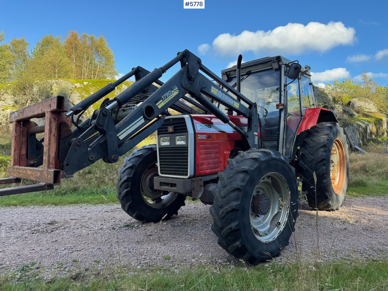 1995 Massey Ferguson 399 w/ front loader. - Traktor: slika 1995 Massey Ferguson 399 w/ front loader. - Traktor 1995 Massey Ferguson 399 w/ front loader. - Traktor: slika 1995 Massey Ferguson 399 w/ front loader. - Traktor