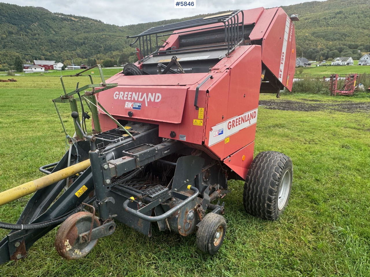 Oprema za prevrtanje sijena 1996 Greenland RF120 round baler. WATCH THE VIDEO!: slika Oprema za prevrtanje sijena 1996 Greenland RF120 round baler. WATCH THE VIDEO! Oprema za prevrtanje sijena 1996 Greenland RF120 round baler. WATCH THE VIDEO!: slika Oprema za prevrtanje sijena 1996 Greenland RF120 round baler. WATCH THE VIDEO!