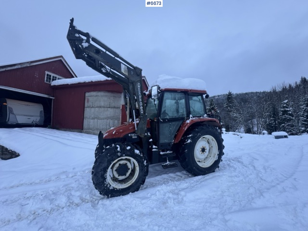 1996 New Holland L75 with front loader and 3rd function - Traktor: slika 1996 New Holland L75 with front loader and 3rd function - Traktor 1996 New Holland L75 with front loader and 3rd function - Traktor: slika 1996 New Holland L75 with front loader and 3rd function - Traktor