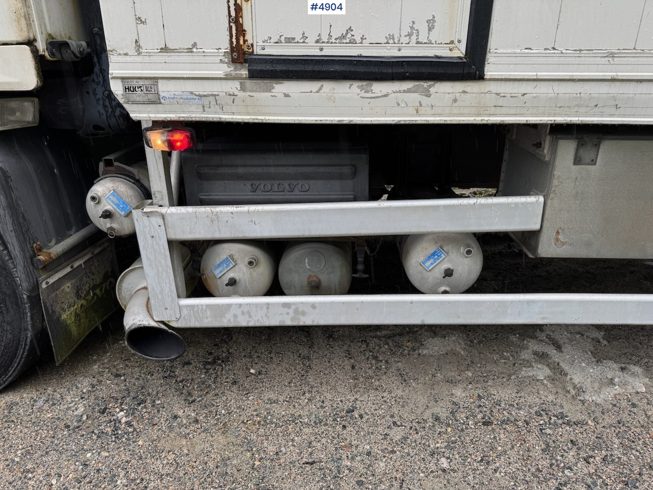 Kamion za prijevoz stoke 1996 Volvo FL12 6x2 Animal transport.: slika Kamion za prijevoz stoke 1996 Volvo FL12 6x2 Animal transport.