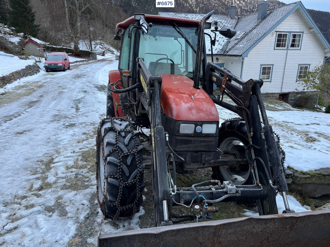 1997 New Holland L 85 w/ front loader. - Traktor: slika 1997 New Holland L 85 w/ front loader. - Traktor 1997 New Holland L 85 w/ front loader. - Traktor: slika 1997 New Holland L 85 w/ front loader. - Traktor