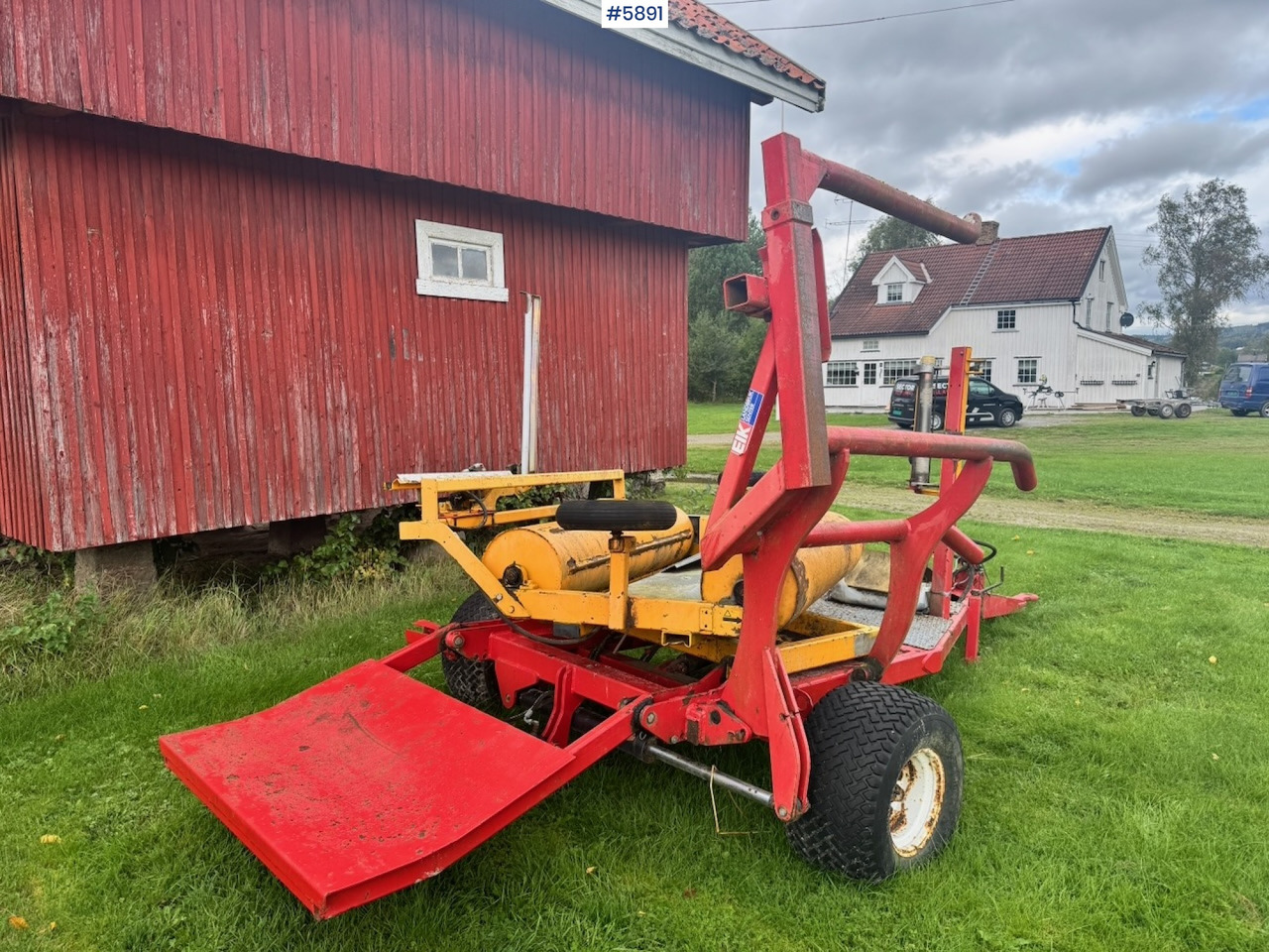 1997 Tellefsdal AW4000 round bale wrapper - Oprema za prevrtanje sijena: slika 1997 Tellefsdal AW4000 round bale wrapper - Oprema za prevrtanje sijena 1997 Tellefsdal AW4000 round bale wrapper - Oprema za prevrtanje sijena: slika 1997 Tellefsdal AW4000 round bale wrapper - Oprema za prevrtanje sijena