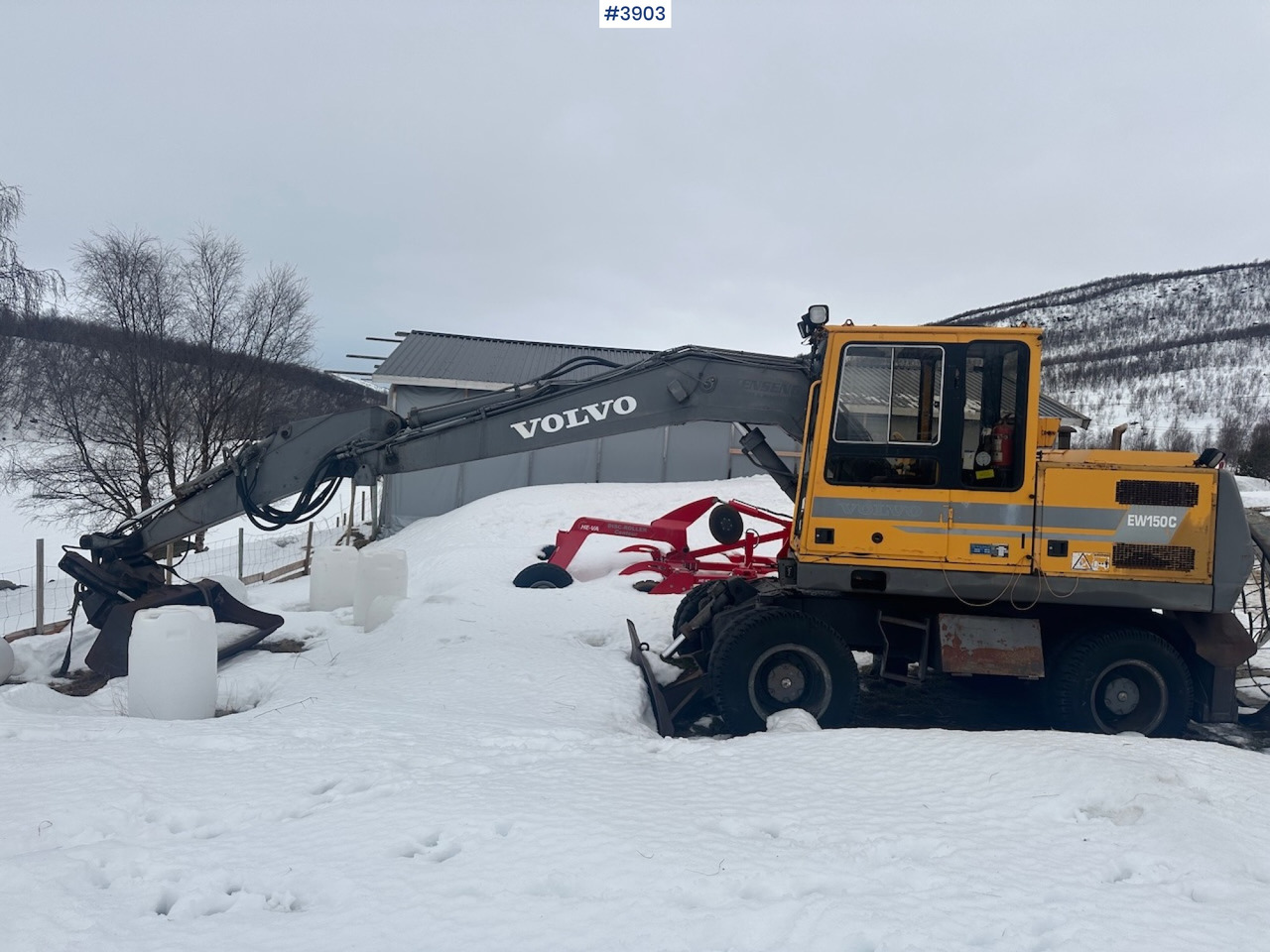 1998 Volvo EW150C wheel digger rep object w/ sanding bucket - Bager: slika 1998 Volvo EW150C wheel digger rep object w/ sanding bucket - Bager 1998 Volvo EW150C wheel digger rep object w/ sanding bucket - Bager: slika 1998 Volvo EW150C wheel digger rep object w/ sanding bucket - Bager