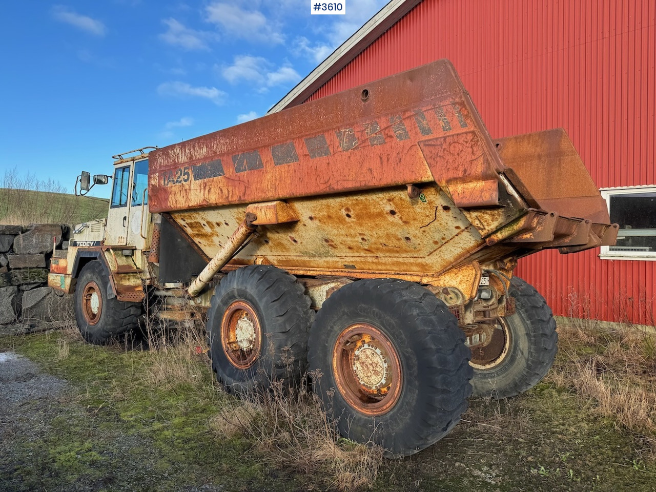 1999 Terex TA25 Dumper m/ lite timer. - Zglobni istovarivač: slika 1999 Terex TA25 Dumper m/ lite timer. - Zglobni istovarivač 1999 Terex TA25 Dumper m/ lite timer. - Zglobni istovarivač: slika 1999 Terex TA25 Dumper m/ lite timer. - Zglobni istovarivač