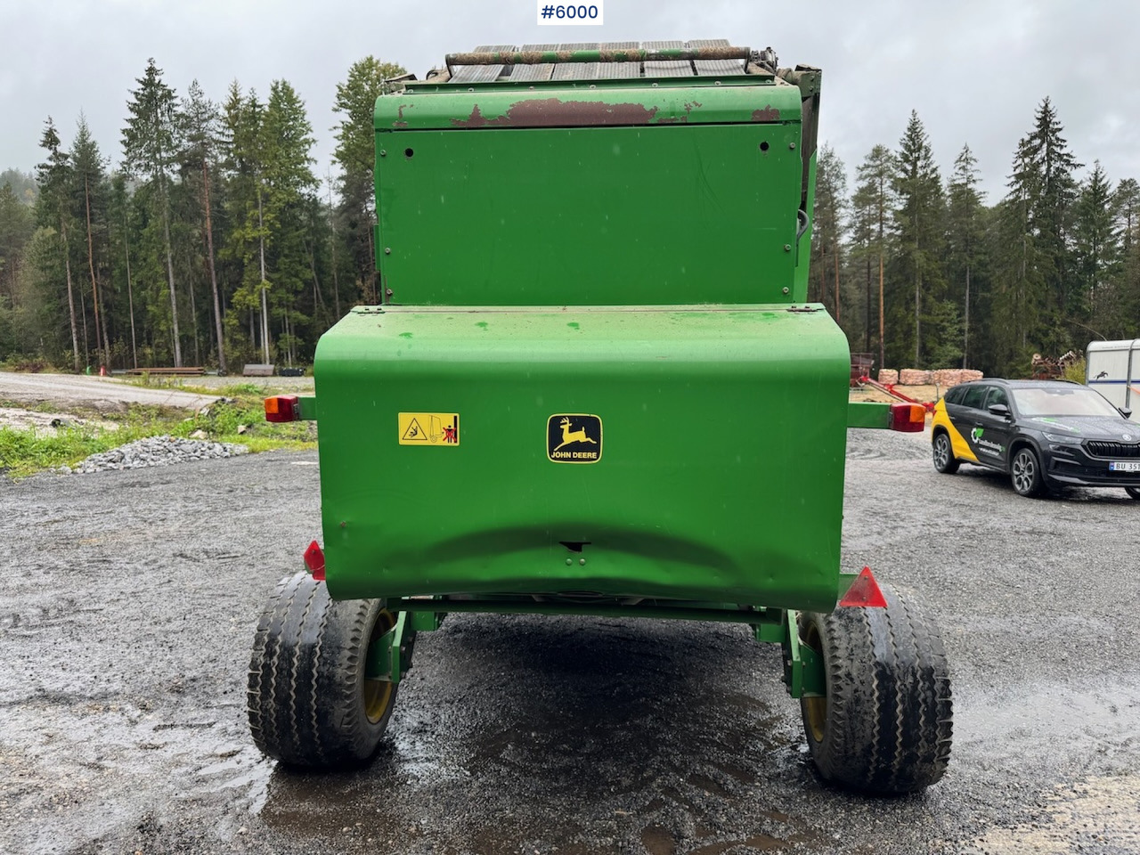 2000 John Deere 590 Round Baler. - Oprema za prevrtanje sijena: slika 2000 John Deere 590 Round Baler. - Oprema za prevrtanje sijena 2000 John Deere 590 Round Baler. - Oprema za prevrtanje sijena: slika 2000 John Deere 590 Round Baler. - Oprema za prevrtanje sijena