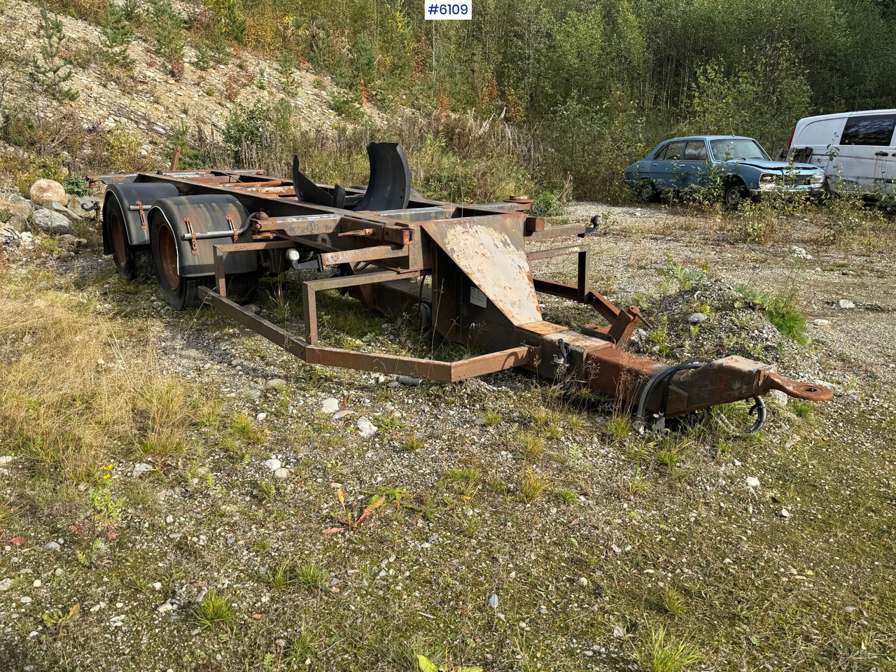 2002 Istrail container trailer. Repair object. - Prikolica s niskim utovarivačem: slika 2002 Istrail container trailer. Repair object. - Prikolica s niskim utovarivačem 2002 Istrail container trailer. Repair object. - Prikolica s niskim utovarivačem: slika 2002 Istrail container trailer. Repair object. - Prikolica s niskim utovarivačem