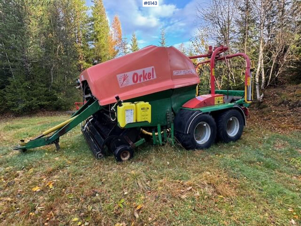 2004 Orkel 1260 combination baler-wrapper - Oprema za prevrtanje sijena: slika 2004 Orkel 1260 combination baler-wrapper - Oprema za prevrtanje sijena 2004 Orkel 1260 combination baler-wrapper - Oprema za prevrtanje sijena: slika 2004 Orkel 1260 combination baler-wrapper - Oprema za prevrtanje sijena