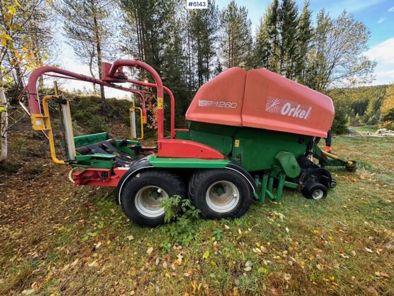 2004 Orkel 1260 combination baler-wrapper - Oprema za prevrtanje sijena: slika 2004 Orkel 1260 combination baler-wrapper - Oprema za prevrtanje sijena 2004 Orkel 1260 combination baler-wrapper - Oprema za prevrtanje sijena: slika 2004 Orkel 1260 combination baler-wrapper - Oprema za prevrtanje sijena