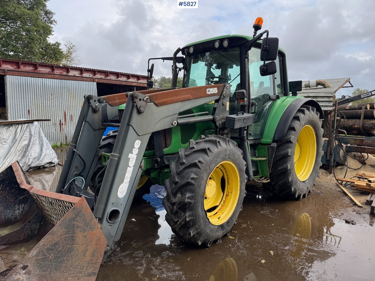 2005 John Deere 6320 w/ front loader. - Traktor: slika 2005 John Deere 6320 w/ front loader. - Traktor 2005 John Deere 6320 w/ front loader. - Traktor: slika 2005 John Deere 6320 w/ front loader. - Traktor