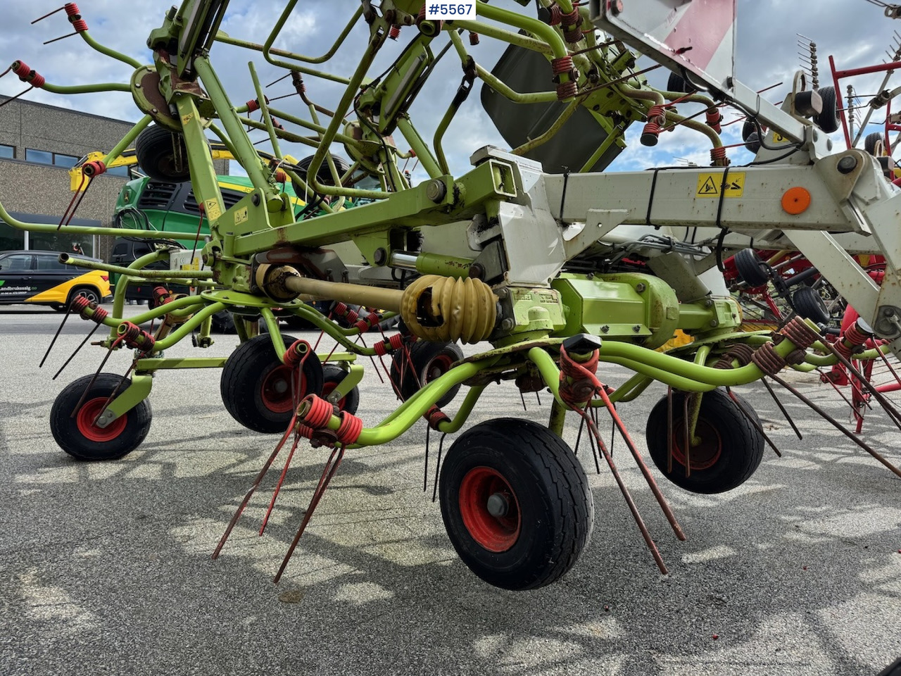 Oprema za prevrtanje sijena 2006 Claas Volto 1320 T: slika Oprema za prevrtanje sijena 2006 Claas Volto 1320 T