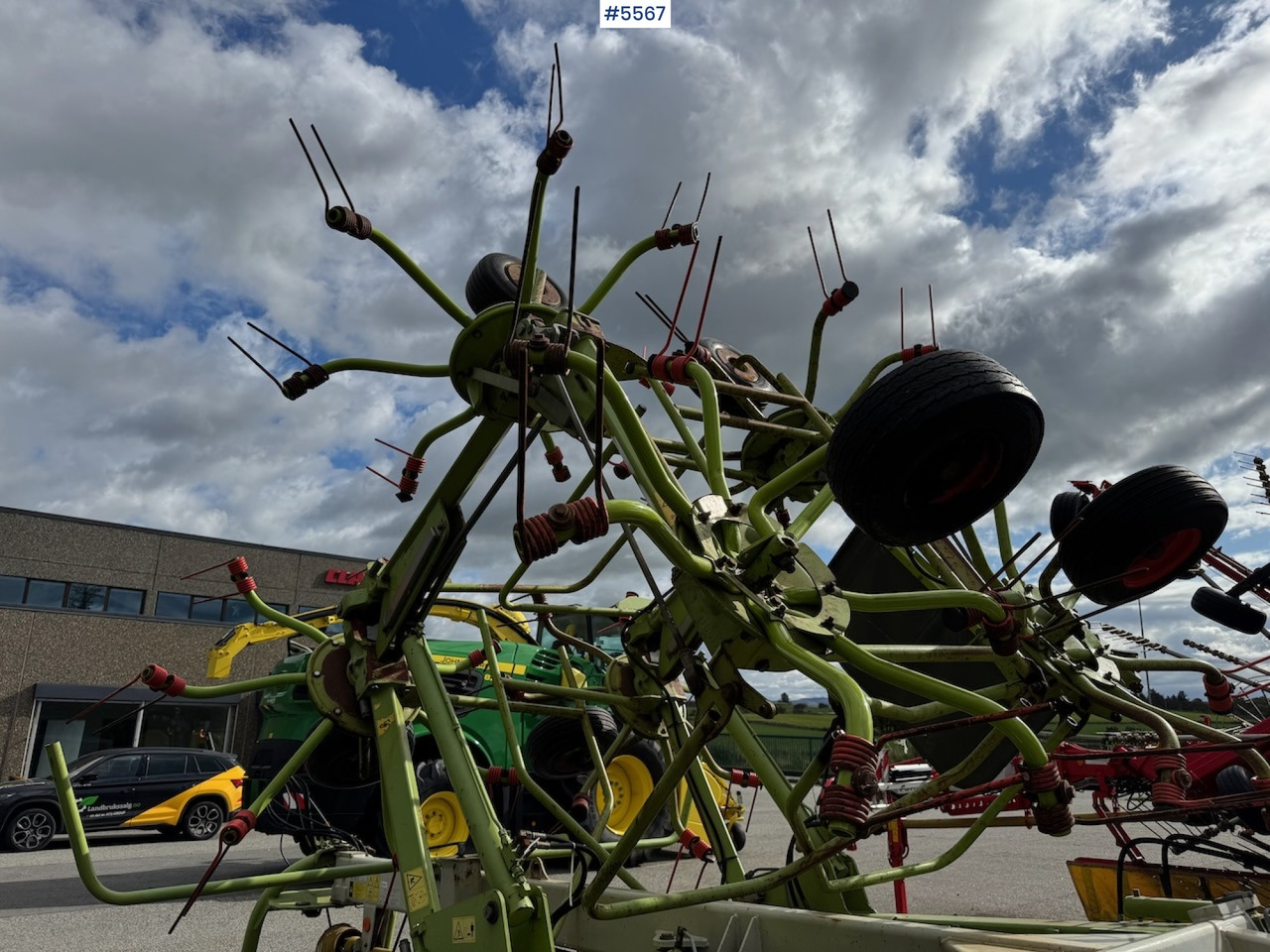 Oprema za prevrtanje sijena 2006 Claas Volto 1320 T: slika Oprema za prevrtanje sijena 2006 Claas Volto 1320 T