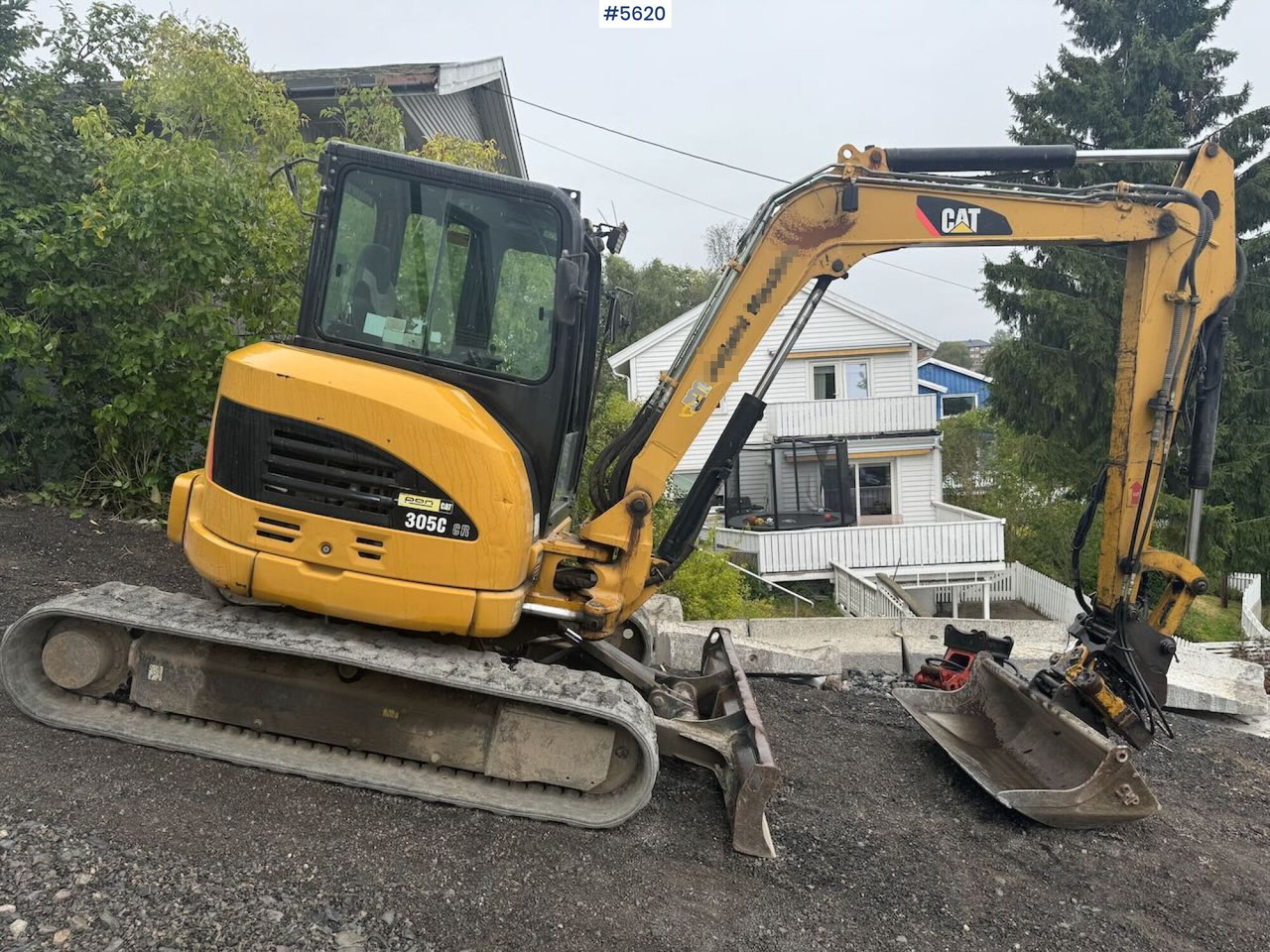 2008 CAT 305C CR Tracked Excavator with Tilt and 2 Buckets - Bager: slika  2008 CAT 305C CR Tracked Excavator with Tilt and 2 Buckets - Bager 2008 CAT 305C CR Tracked Excavator with Tilt and 2 Buckets - Bager: slika  2008 CAT 305C CR Tracked Excavator with Tilt and 2 Buckets - Bager