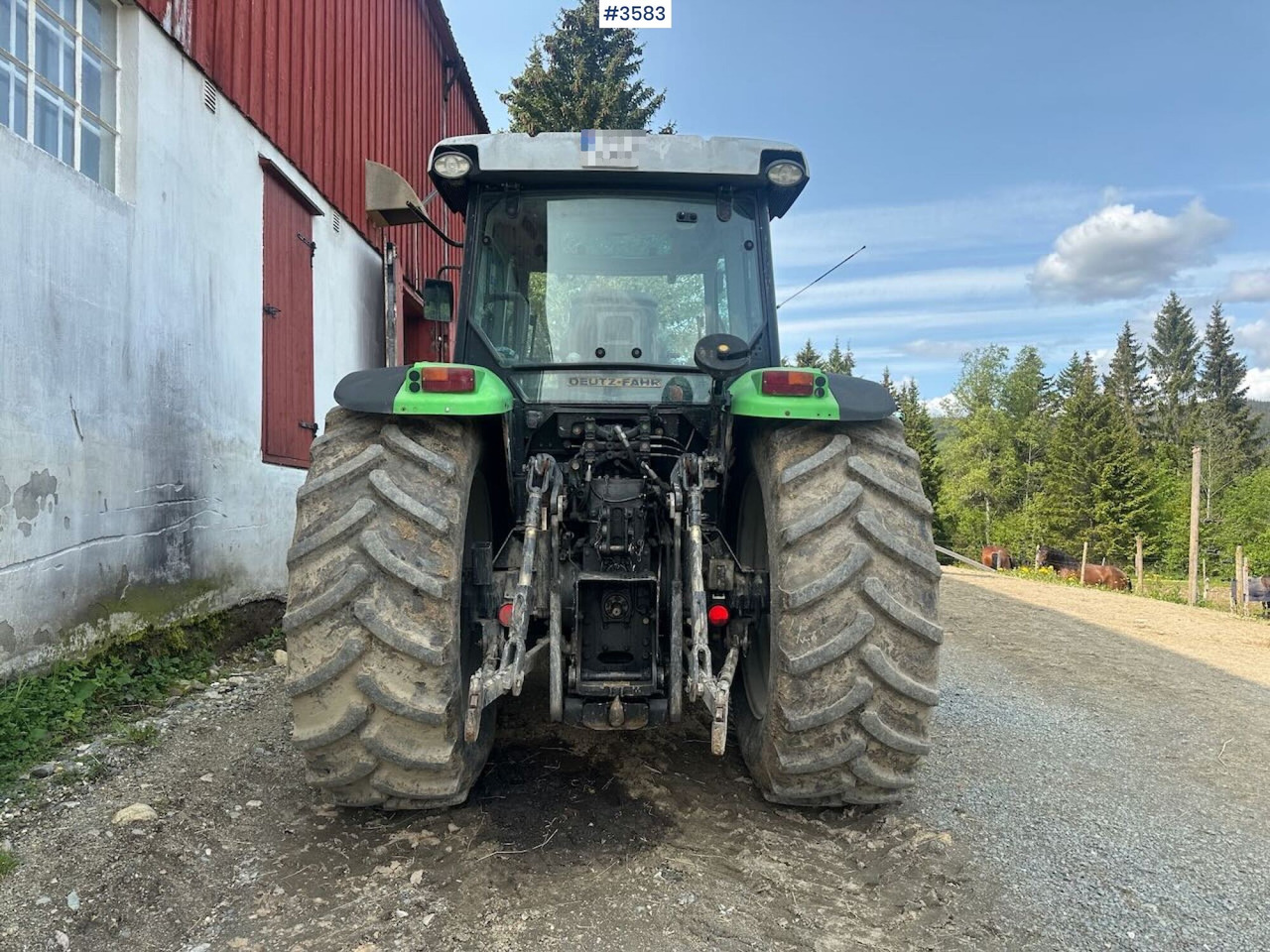 2008 Deutz-Fahr Agrofarm 100 traktor w/ Trima Front loader. See hours! - Traktor: slika  2008 Deutz-Fahr Agrofarm 100 traktor w/ Trima Front loader. See hours! - Traktor 2008 Deutz-Fahr Agrofarm 100 traktor w/ Trima Front loader. See hours! - Traktor: slika  2008 Deutz-Fahr Agrofarm 100 traktor w/ Trima Front loader. See hours! - Traktor