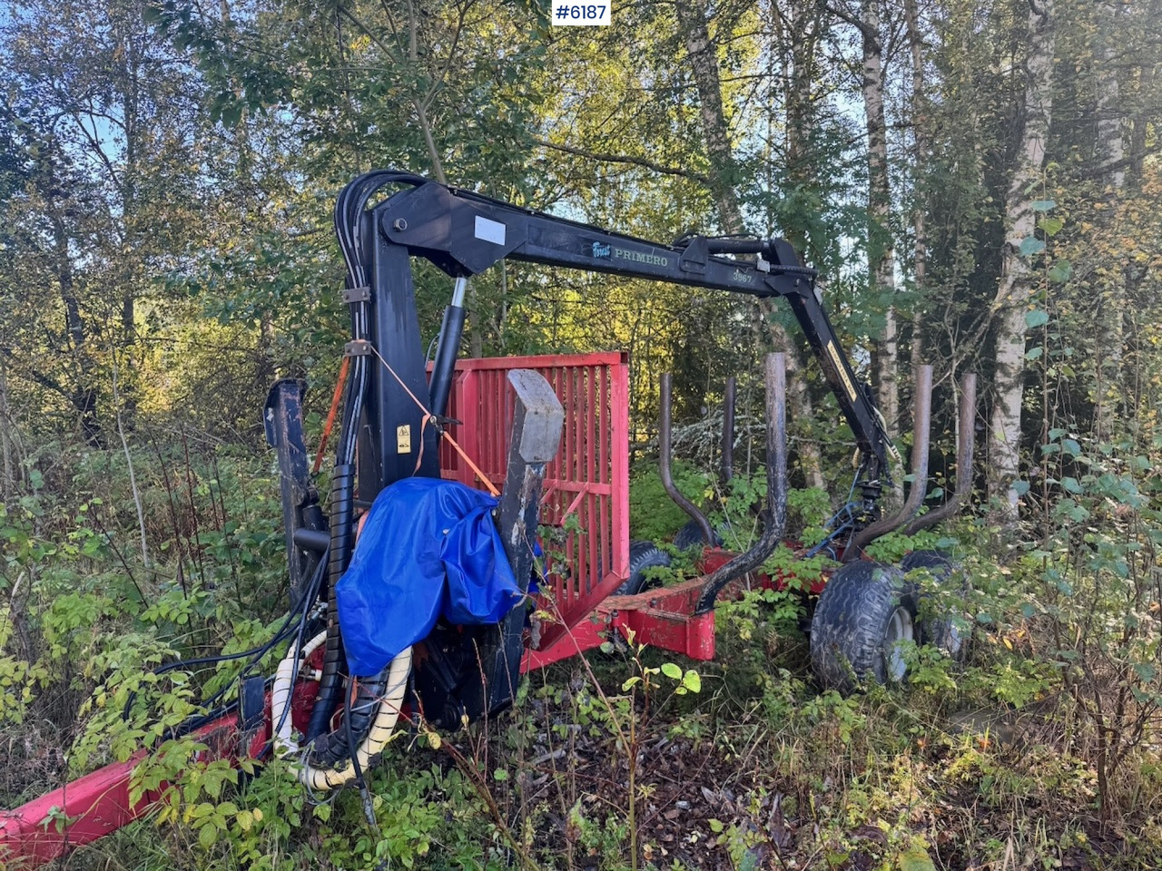 2008 Farmi Primero 3967 Timber trailer. - Šumarska prikolica: slika 2008 Farmi Primero 3967 Timber trailer. - Šumarska prikolica 2008 Farmi Primero 3967 Timber trailer. - Šumarska prikolica: slika 2008 Farmi Primero 3967 Timber trailer. - Šumarska prikolica
