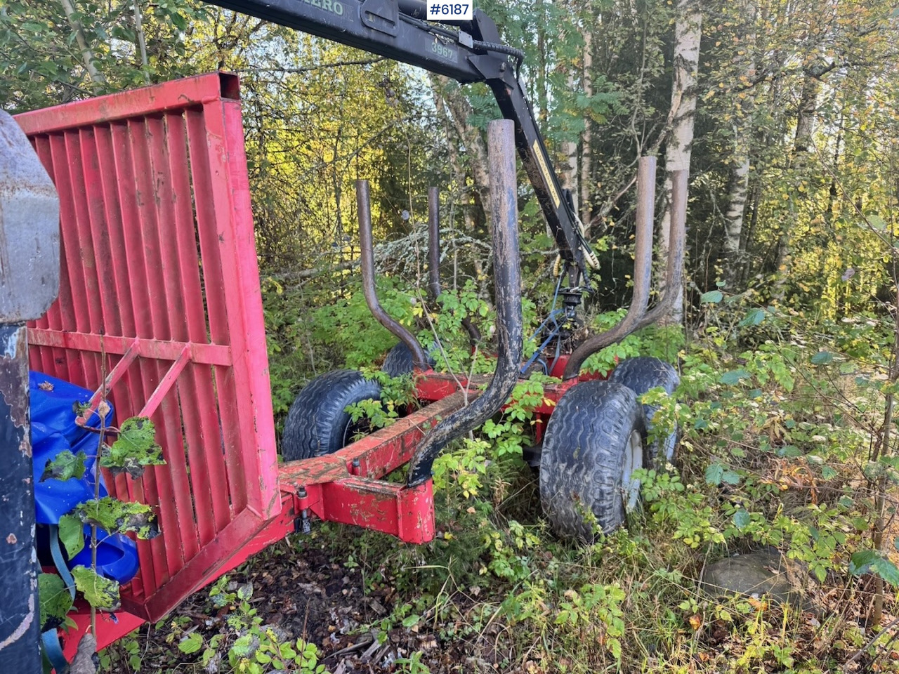 2008 Farmi Primero 3967 Timber trailer. - Šumarska prikolica: slika 2008 Farmi Primero 3967 Timber trailer. - Šumarska prikolica 2008 Farmi Primero 3967 Timber trailer. - Šumarska prikolica: slika 2008 Farmi Primero 3967 Timber trailer. - Šumarska prikolica
