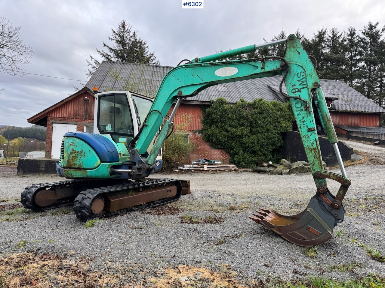 2008 IHI 65VX w/ digging bucket. Rep. object. - Bager: slika  2008 IHI 65VX w/ digging bucket. Rep. object. - Bager 2008 IHI 65VX w/ digging bucket. Rep. object. - Bager: slika  2008 IHI 65VX w/ digging bucket. Rep. object. - Bager