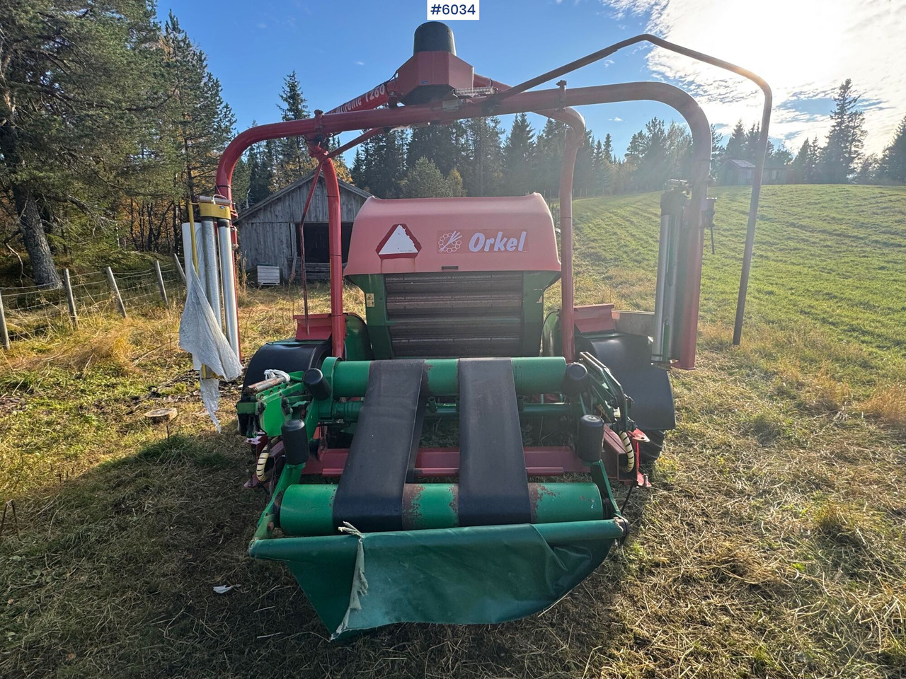 Oprema za prevrtanje sijena 2008 Orkel 1260 round baler: slika Oprema za prevrtanje sijena 2008 Orkel 1260 round baler