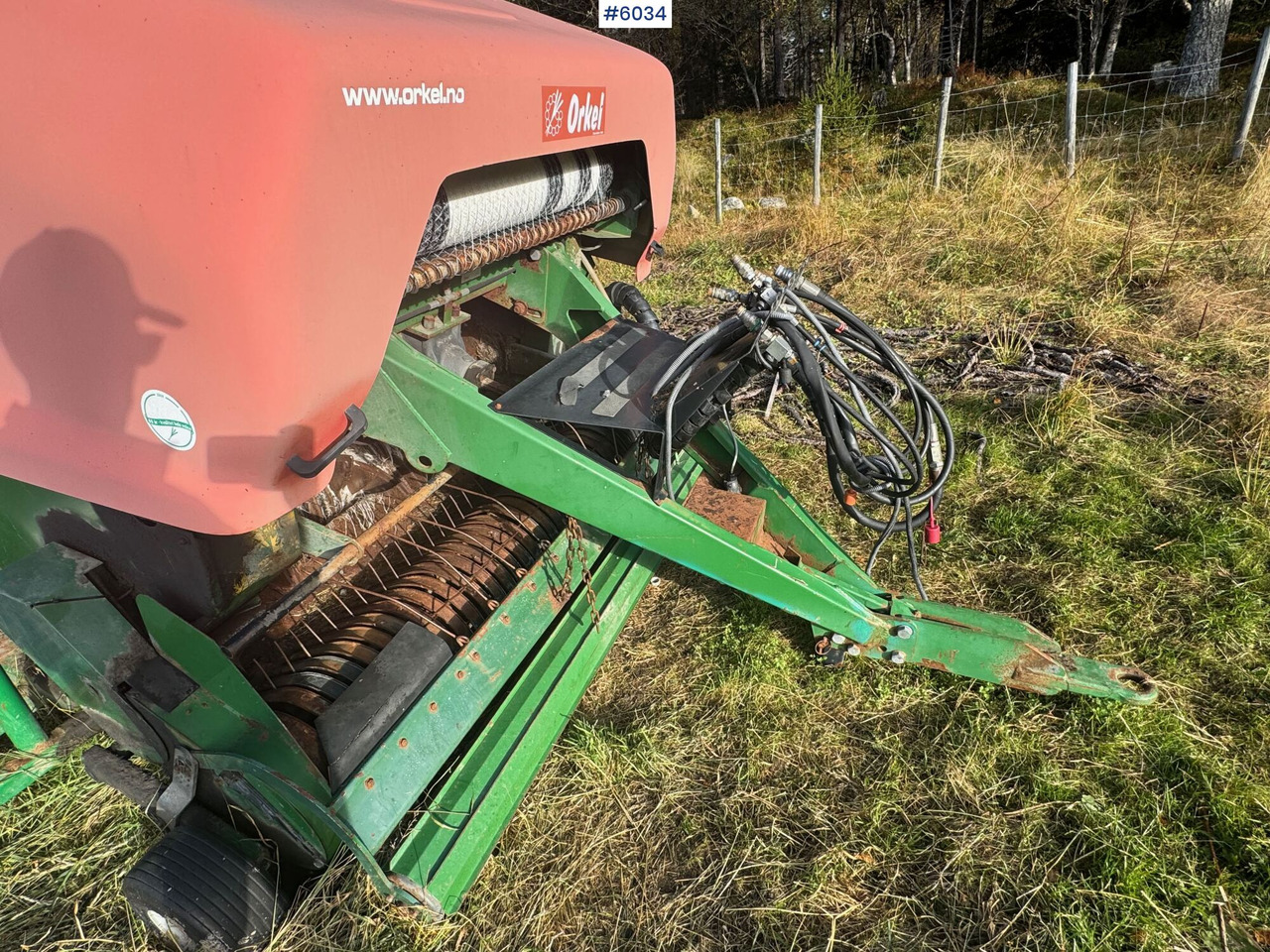 Oprema za prevrtanje sijena 2008 Orkel 1260 round baler: slika Oprema za prevrtanje sijena 2008 Orkel 1260 round baler