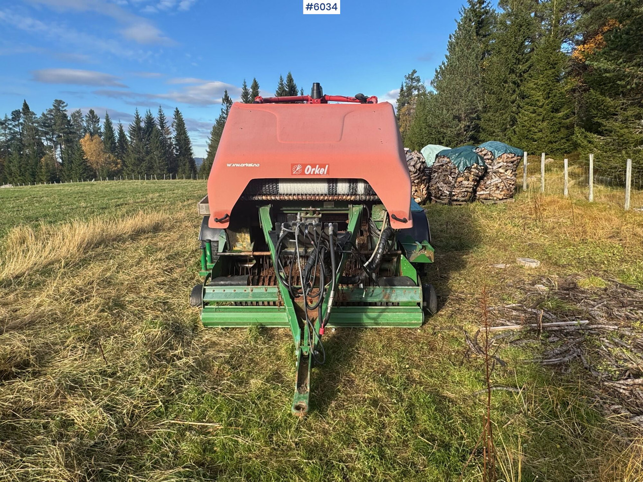 Oprema za prevrtanje sijena 2008 Orkel 1260 round baler: slika Oprema za prevrtanje sijena 2008 Orkel 1260 round baler