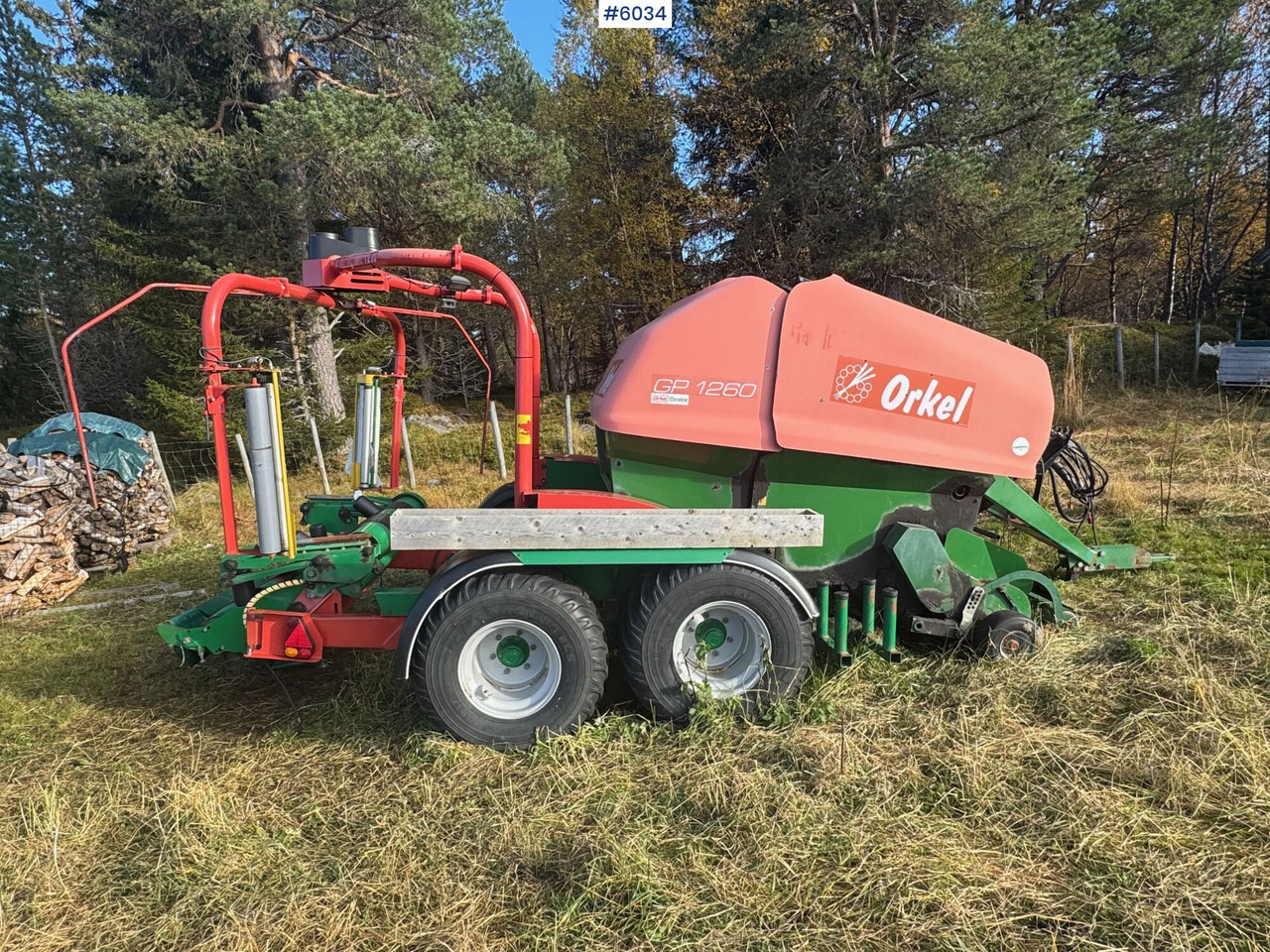 2008 Orkel 1260 round baler - Oprema za prevrtanje sijena: slika 2008 Orkel 1260 round baler - Oprema za prevrtanje sijena 2008 Orkel 1260 round baler - Oprema za prevrtanje sijena: slika 2008 Orkel 1260 round baler - Oprema za prevrtanje sijena