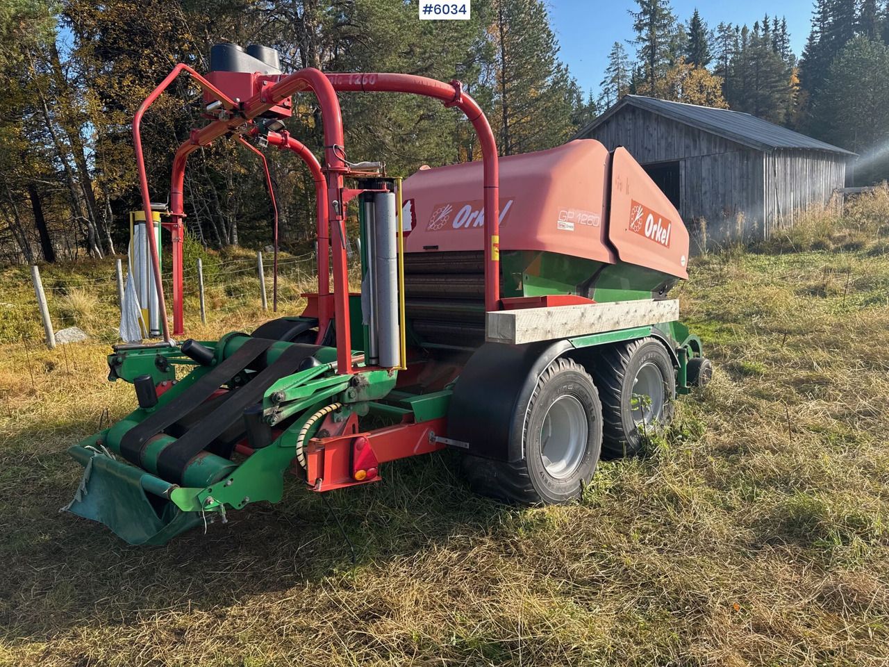 2008 Orkel 1260 round baler - Oprema za prevrtanje sijena: slika 2008 Orkel 1260 round baler - Oprema za prevrtanje sijena 2008 Orkel 1260 round baler - Oprema za prevrtanje sijena: slika 2008 Orkel 1260 round baler - Oprema za prevrtanje sijena