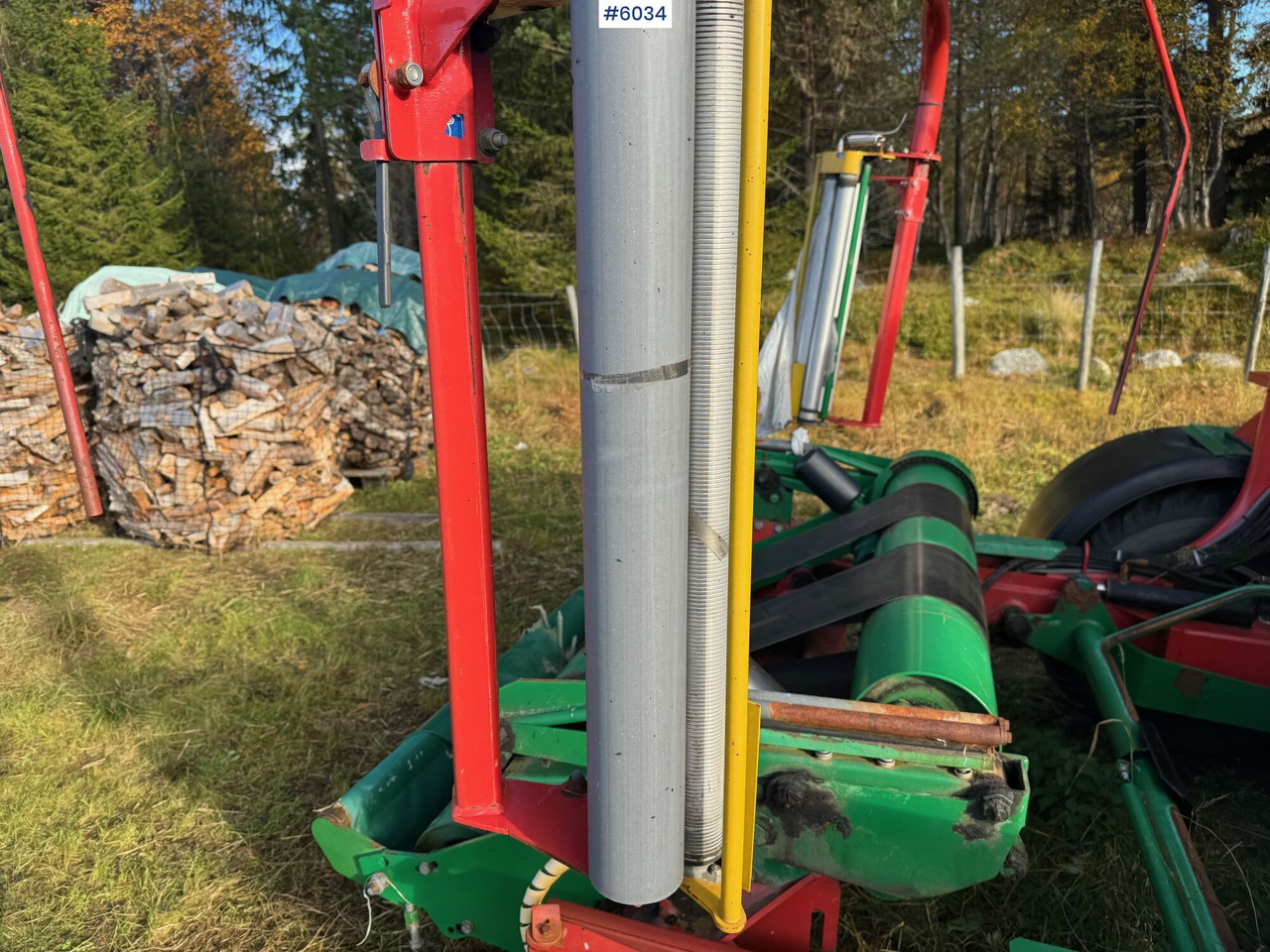 Oprema za prevrtanje sijena 2008 Orkel 1260 round baler: slika Oprema za prevrtanje sijena 2008 Orkel 1260 round baler