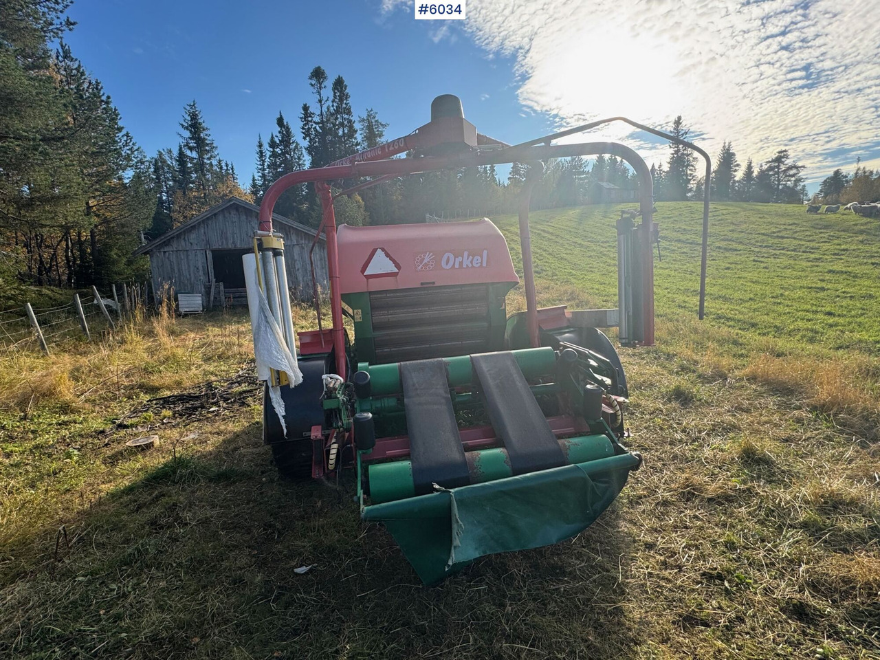 Oprema za prevrtanje sijena 2008 Orkel 1260 round baler: slika Oprema za prevrtanje sijena 2008 Orkel 1260 round baler