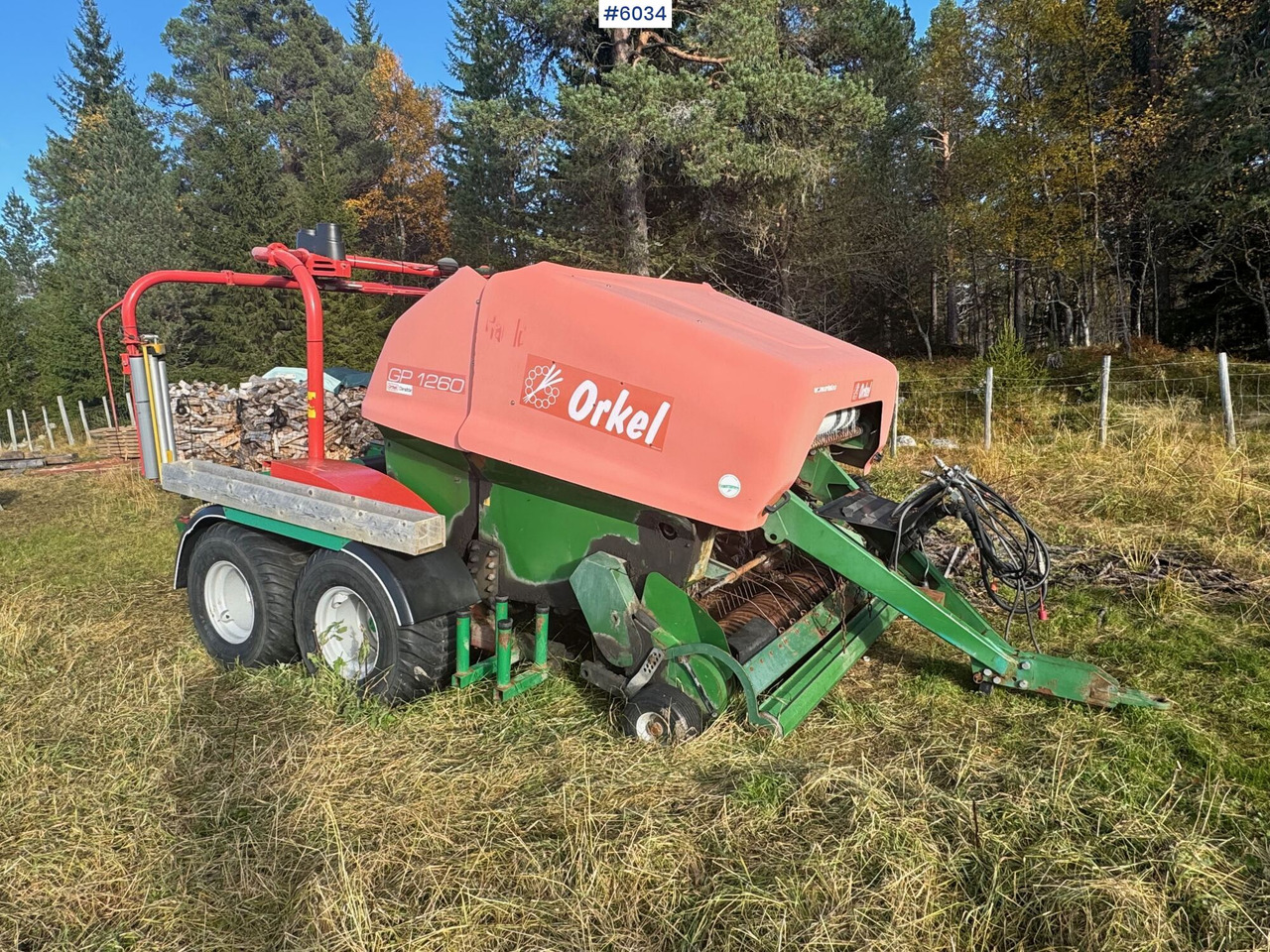 2008 Orkel 1260 round baler - Oprema za prevrtanje sijena: slika 2008 Orkel 1260 round baler - Oprema za prevrtanje sijena 2008 Orkel 1260 round baler - Oprema za prevrtanje sijena: slika 2008 Orkel 1260 round baler - Oprema za prevrtanje sijena