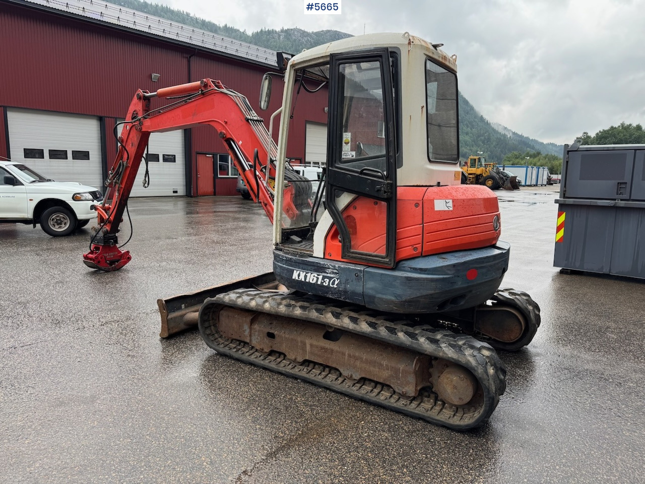 2009 Kubota KX 161-3 - Bager: slika  2009 Kubota KX 161-3 - Bager 2009 Kubota KX 161-3 - Bager: slika  2009 Kubota KX 161-3 - Bager