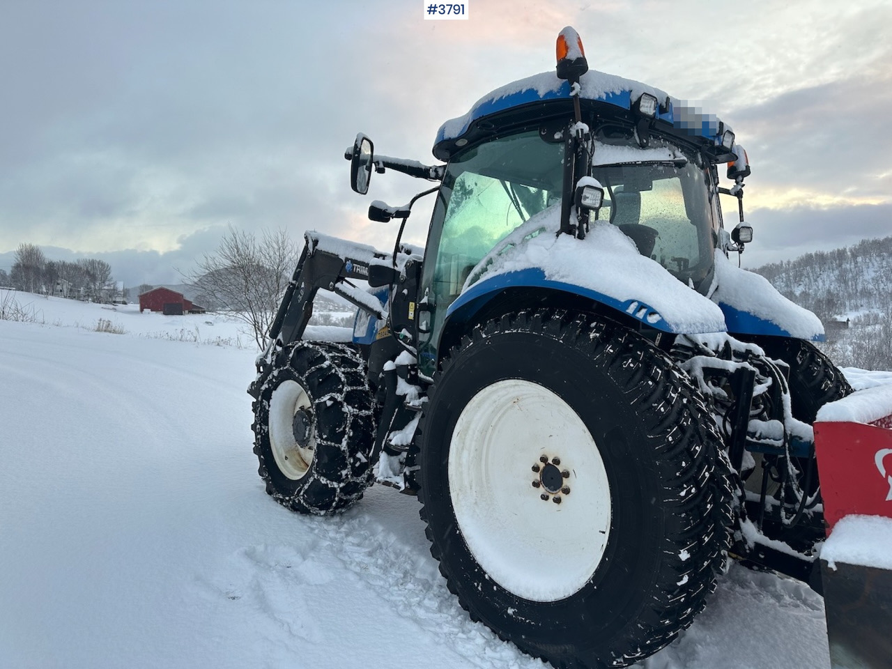 2010 New Holland T6040 4x4 plow rigged tractor w/ Trima +3.0p front loader, brand new chains, snow bucket and Westbjørn snow blower. WATCH VIDEO. - Traktor: slika 2010 New Holland T6040 4x4 plow rigged tractor w/ Trima +3.0p front loader, brand new chains, snow bucket and Westbjørn snow blower. WATCH VIDEO. - Traktor 2010 New Holland T6040 4x4 plow rigged tractor w/ Trima +3.0p front loader, brand new chains, snow bucket and Westbjørn snow blower. WATCH VIDEO. - Traktor: slika 2010 New Holland T6040 4x4 plow rigged tractor w/ Trima +3.0p front loader, brand new chains, snow bucket and Westbjørn snow blower. WATCH VIDEO. - Traktor
