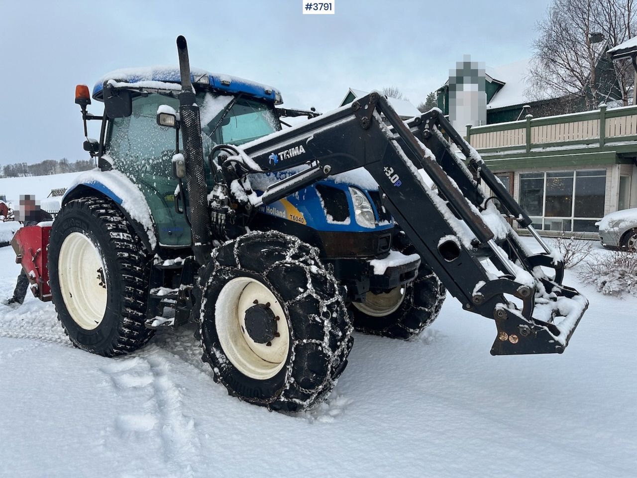 2010 New Holland T6040 4x4 plow rigged tractor w/ Trima +3.0p front loader, brand new chains, snow bucket and Westbjørn snow blower. WATCH VIDEO. - Traktor: slika 2010 New Holland T6040 4x4 plow rigged tractor w/ Trima +3.0p front loader, brand new chains, snow bucket and Westbjørn snow blower. WATCH VIDEO. - Traktor 2010 New Holland T6040 4x4 plow rigged tractor w/ Trima +3.0p front loader, brand new chains, snow bucket and Westbjørn snow blower. WATCH VIDEO. - Traktor: slika 2010 New Holland T6040 4x4 plow rigged tractor w/ Trima +3.0p front loader, brand new chains, snow bucket and Westbjørn snow blower. WATCH VIDEO. - Traktor