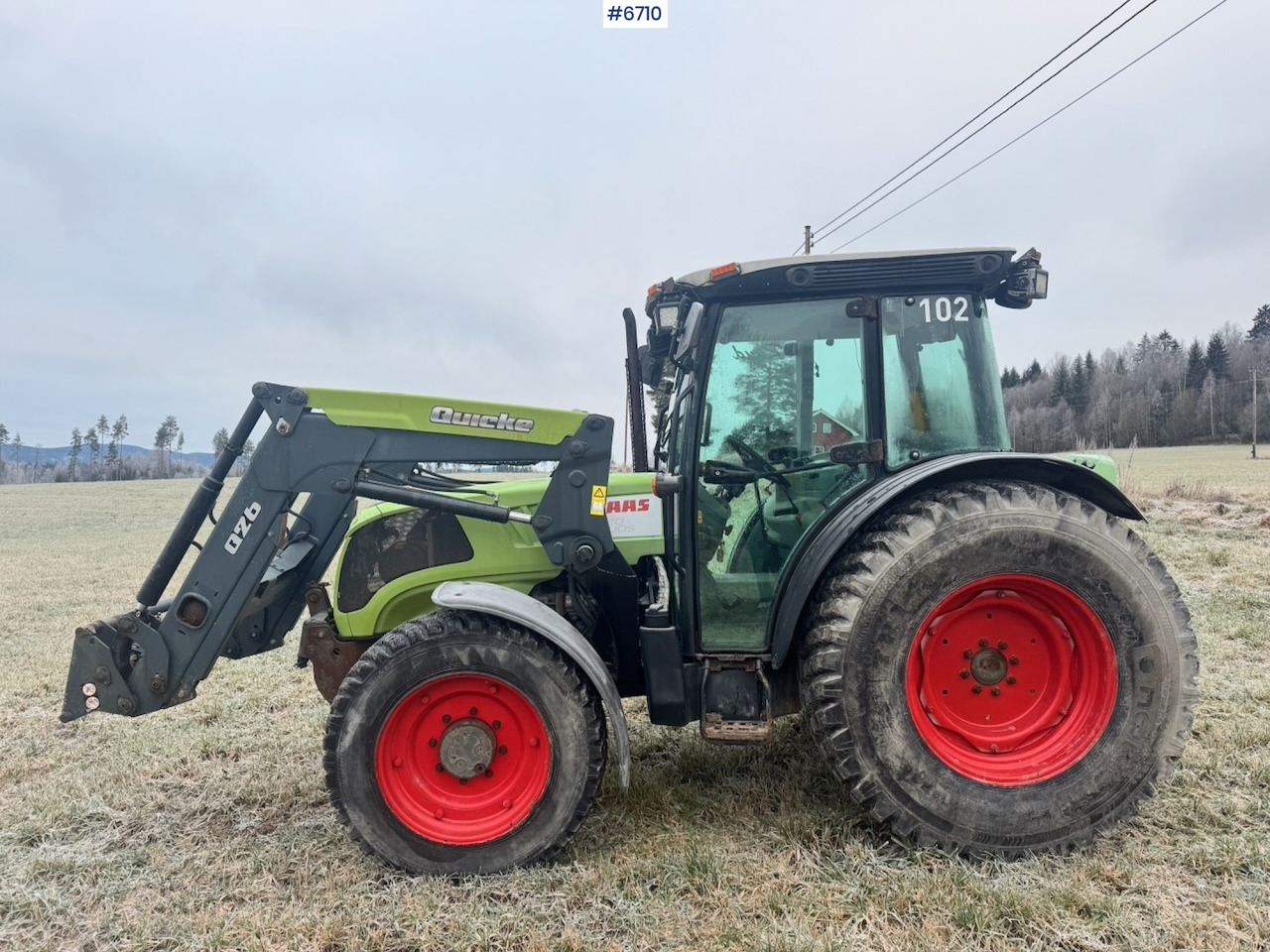 2012 Claas 220 Elios w/ Front loader. 3220 hours! - Traktor: slika 2012 Claas 220 Elios w/ Front loader. 3220 hours! - Traktor 2012 Claas 220 Elios w/ Front loader. 3220 hours! - Traktor: slika 2012 Claas 220 Elios w/ Front loader. 3220 hours! - Traktor