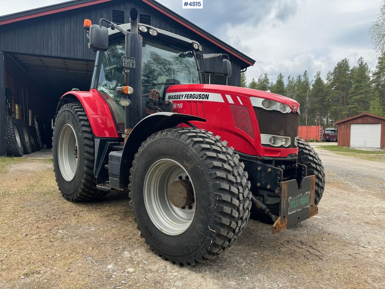 2013 Massey Ferguson 7616 w/ front loader, bucket pallet forks and 2 sets of wheels. WATCH VIDEO - Traktor: slika 2013 Massey Ferguson 7616 w/ front loader, bucket pallet forks and 2 sets of wheels. WATCH VIDEO - Traktor 2013 Massey Ferguson 7616 w/ front loader, bucket pallet forks and 2 sets of wheels. WATCH VIDEO - Traktor: slika 2013 Massey Ferguson 7616 w/ front loader, bucket pallet forks and 2 sets of wheels. WATCH VIDEO - Traktor