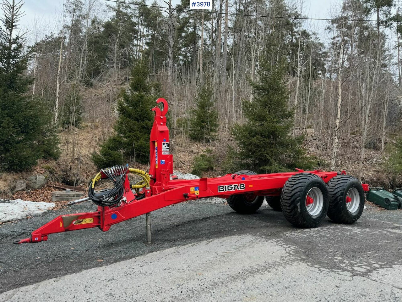 2022 Bigab 15-19 hook trailer - Prikolica s niskim utovarivačem: slika 2022 Bigab 15-19 hook trailer - Prikolica s niskim utovarivačem 2022 Bigab 15-19 hook trailer - Prikolica s niskim utovarivačem: slika 2022 Bigab 15-19 hook trailer - Prikolica s niskim utovarivačem