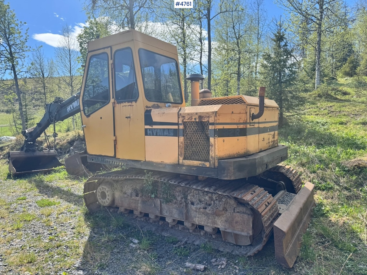Circa 1990 Hymas 82R Crawler excavator w/ 2 buckets. - Bager: slika Circa 1990 Hymas 82R Crawler excavator w/ 2 buckets. - Bager Circa 1990 Hymas 82R Crawler excavator w/ 2 buckets. - Bager: slika Circa 1990 Hymas 82R Crawler excavator w/ 2 buckets. - Bager